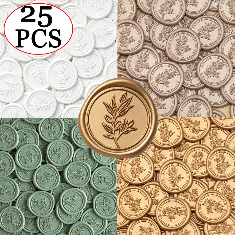 Wax Seal Stamp Set - Set di 25 Adesivi Sigillo in