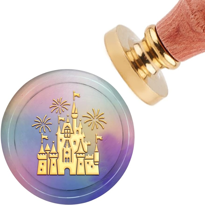 Wax Seal Stamp Set - 1 Set Castello Sigillo di cera