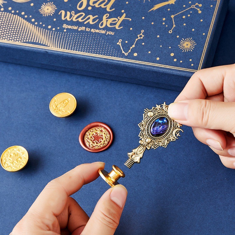 Starry Fire lacca timbro Set b - Wax Seal Stamp Set recensione e prezzo